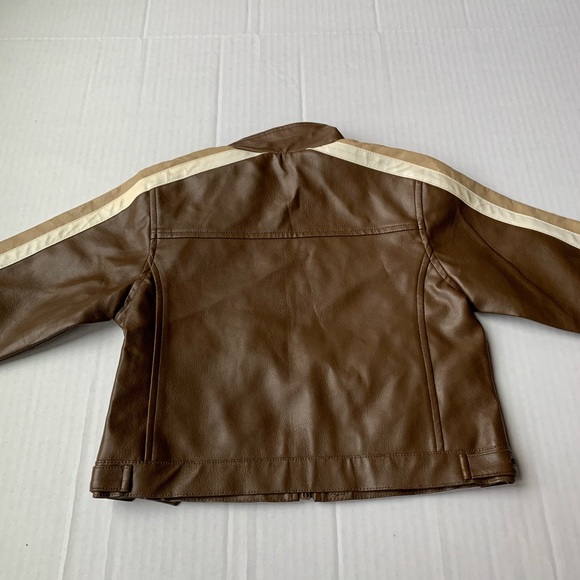 Little Legends Faux Leather Moto Aviary Jacket - Picture 2 of 6